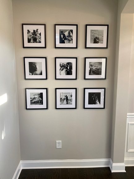DIY Gallery wall, First Year As Homeowners