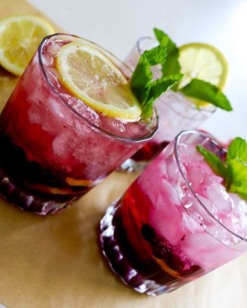 Blueberry Lemon Spritz