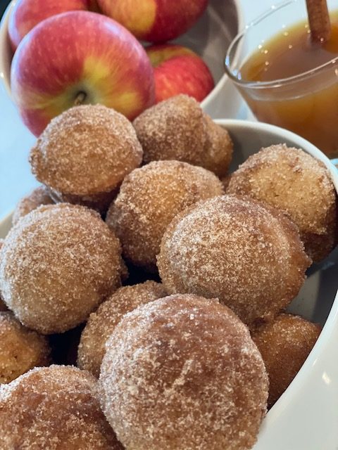 Apple Cider Donut Holes 